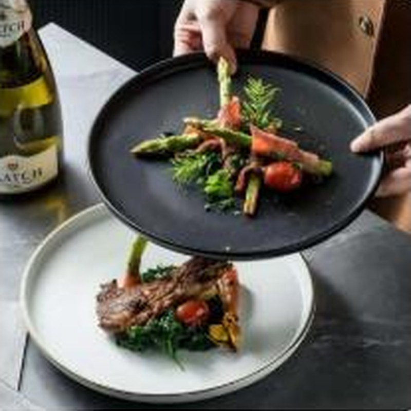 Plato grande para restaurante y suministro mayorista - producto de cerámica al mayoreo
